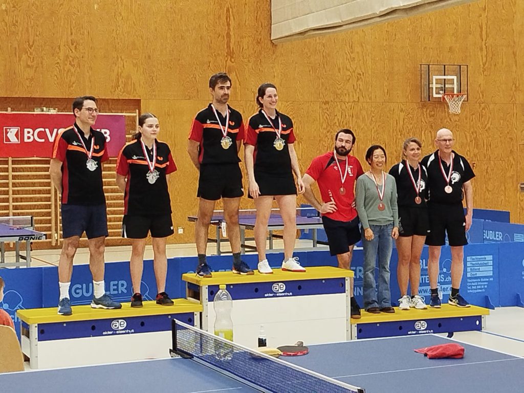 Podium double mixte